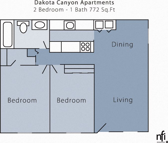 Floor Plans of Dakota Canyon Apartments in Tucson, AZ